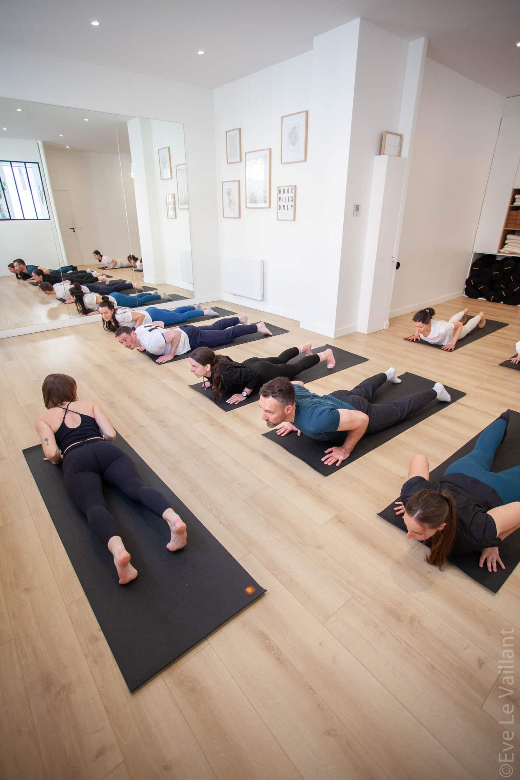 Cours de yin yoga avec Marion Martin au studio Flow à Paris